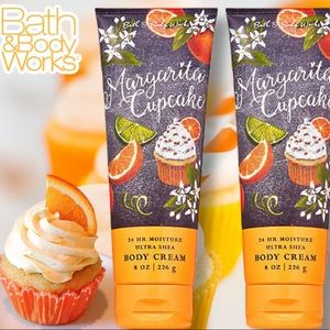 BATH & BODY WORKS MARGARITA CUPCAKE SET Of TWO